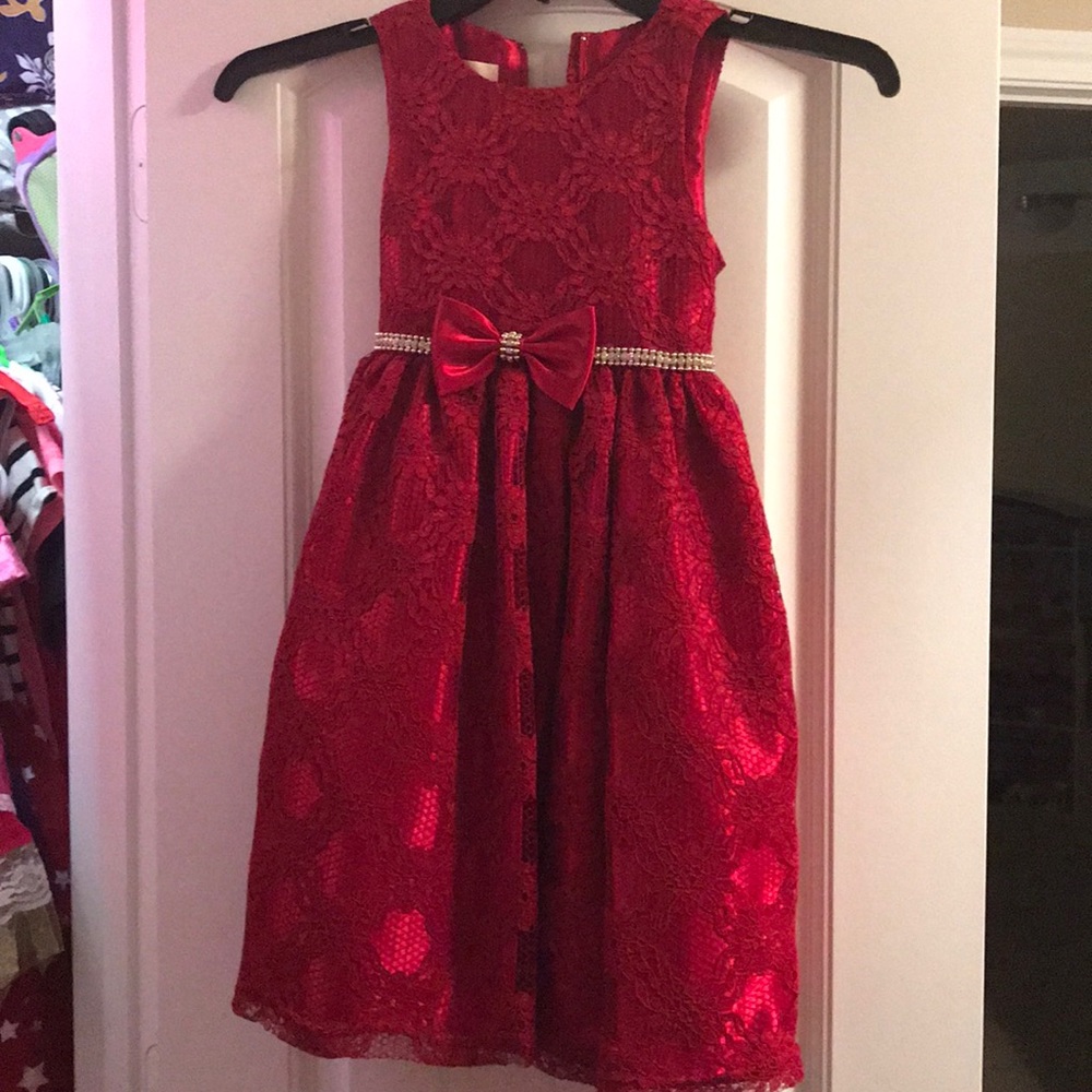 Red dress